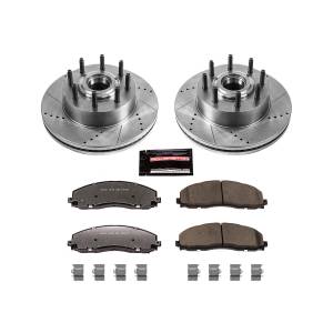 Power Stop - Power Stop Z36 TRUCK/TOW UPGRADE KIT: DRILLED/SLOTTED ROTORS - K6821-36 - Image 2