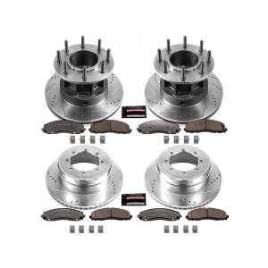 Power Stop - Power Stop Z36 TRUCK/TOW UPGRADE KIT: DRILLED/SLOTTED ROTORS - K6822-36 - Image 2