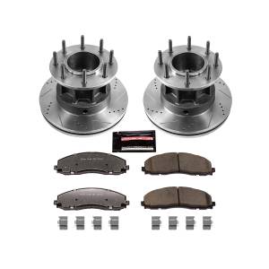 Power Stop - Power Stop Z36 TRUCK/TOW UPGRADE KIT: DRILLED/SLOTTED ROTORS - K6823-36 - Image 2