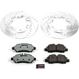 Power Stop - Power Stop Z36 TRUCK/TOW UPGRADE KIT: DRILLED/SLOTTED ROTORS - K7149-36 - Image 2
