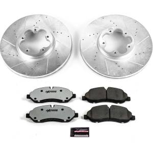 Power Stop - Power Stop Z36 TRUCK/TOW UPGRADE KIT: DRILLED/SLOTTED ROTORS - K7150-36 - Image 2