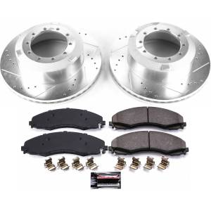 Power Stop - Power Stop Z36 TRUCK/TOW UPGRADE KIT: DRILLED/SLOTTED ROTORS - K7424-36 - Image 2