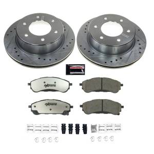 Power Stop - Power Stop Z36 TRUCK/TOW UPGRADE KIT: DRILLED/SLOTTED ROTORS - K8430-36 - Image 2