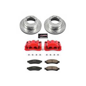 Power Stop - Power Stop Z23 EVOLUTION SPORT UPGRADE KIT: DRILLED/SLOTTED ROTORS,  CARBON-FIBER CERAMIC PADS - KC5579 - Image 2