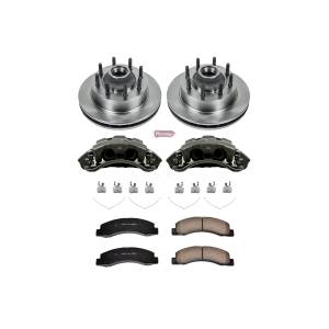 Power Stop - Power Stop Z17 DIRECT REPLACEMENT KIT: ROTORS,  CERAMIC PADS - KCOE1392 - Image 2