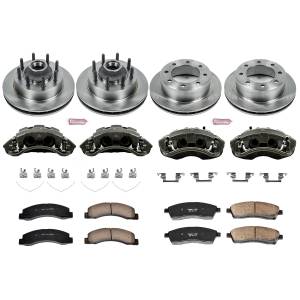 Power Stop - Power Stop Z17 DIRECT REPLACEMENT KIT: ROTORS,  CERAMIC PADS - KCOE1393 - Image 2