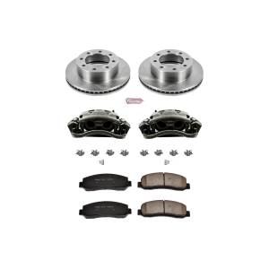 Power Stop - Power Stop Z17 DIRECT REPLACEMENT KIT: ROTORS,  CERAMIC PADS - KCOE1781 - Image 2