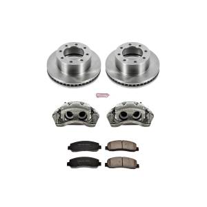 Power Stop - Power Stop Z17 DIRECT REPLACEMENT KIT: ROTORS,  CERAMIC PADS - KCOE1781A - Image 2