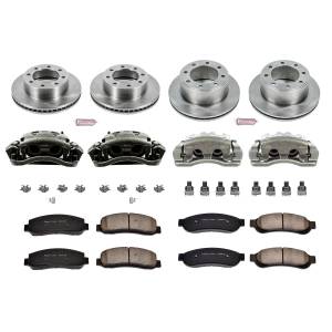 Power Stop - Power Stop Z17 DIRECT REPLACEMENT KIT: ROTORS,  CERAMIC PADS - KCOE1782 - Image 2