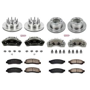 Power Stop - Power Stop Z17 DIRECT REPLACEMENT KIT: ROTORS,  CERAMIC PADS - KCOE1797 - Image 2