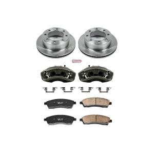 Power Stop - Power Stop Z17 DIRECT REPLACEMENT KIT: ROTORS,  CERAMIC PADS - KCOE1890A - Image 2