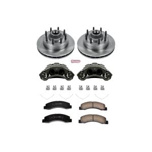 Power Stop - Power Stop Z17 DIRECT REPLACEMENT KIT: ROTORS,  CERAMIC PADS - KCOE1893 - Image 2