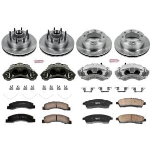 Power Stop - Power Stop Z17 DIRECT REPLACEMENT KIT: ROTORS,  CERAMIC PADS - KCOE1894 - Image 2