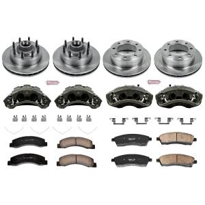 Power Stop - Power Stop Z17 DIRECT REPLACEMENT KIT: ROTORS,  CERAMIC PADS - KCOE1894A - Image 2