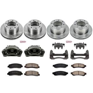 Power Stop - Power Stop Z17 DIRECT REPLACEMENT KIT: ROTORS,  CERAMIC PADS - KCOE2895 - Image 2