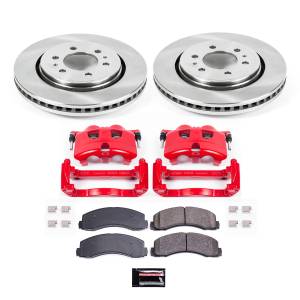 Power Stop - Power Stop Z17 DIRECT REPLACEMENT KIT: ROTORS,  CERAMIC PADS - KCOE3167A - Image 2