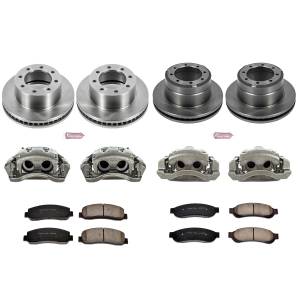 Power Stop - Power Stop Z17 DIRECT REPLACEMENT KIT: ROTORS,  CERAMIC PADS - KCOE4033 - Image 2