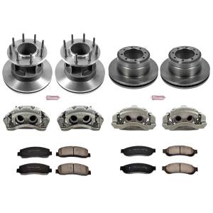 Power Stop - Power Stop Z17 DIRECT REPLACEMENT KIT: ROTORS,  CERAMIC PADS - KCOE4034 - Image 2