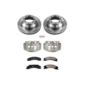 Power Stop - Power Stop Z17 DIRECT REPLACEMENT KIT: ROTORS,  CERAMIC PADS - KCOE4719 - Image 2