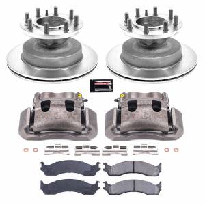 Power Stop - Power Stop Z17 DIRECT REPLACEMENT KIT: ROTORS,  CERAMIC PADS - KCOE5084A - Image 2