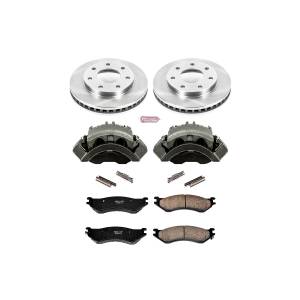 Power Stop - Power Stop Z17 DIRECT REPLACEMENT KIT: ROTORS,  CERAMIC PADS - KCOE5139 - Image 2