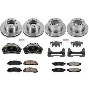 Power Stop - Power Stop Z17 DIRECT REPLACEMENT KIT: ROTORS,  CERAMIC PADS - KCOE5573 - Image 2