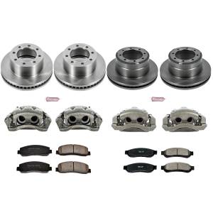 Power Stop - Power Stop Z17 DIRECT REPLACEMENT KIT: ROTORS,  CERAMIC PADS - KCOE5574 - Image 2