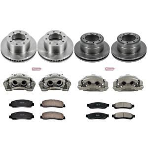 Power Stop - Power Stop Z17 DIRECT REPLACEMENT KIT: ROTORS,  CERAMIC PADS - KCOE5576 - Image 2