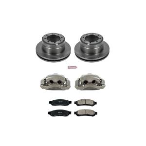 Power Stop - Power Stop Z17 DIRECT REPLACEMENT KIT: ROTORS,  CERAMIC PADS - KCOE5579 - Image 2