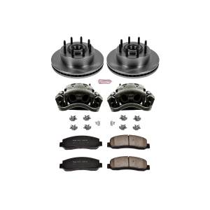 Power Stop - Power Stop Z17 DIRECT REPLACEMENT KIT: ROTORS,  CERAMIC PADS - KCOE5585 - Image 2