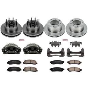 Power Stop - Power Stop Z17 DIRECT REPLACEMENT KIT: ROTORS,  CERAMIC PADS - KCOE5586 - Image 2