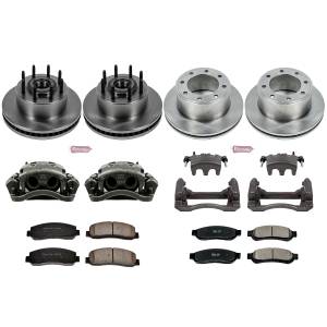 Power Stop - Power Stop Z17 DIRECT REPLACEMENT KIT: ROTORS,  CERAMIC PADS - KCOE5587 - Image 2