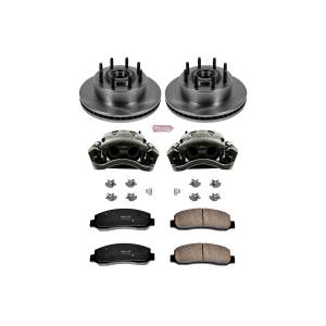 Power Stop - Power Stop Z17 DIRECT REPLACEMENT KIT: ROTORS,  CERAMIC PADS - KCOE5588 - Image 2