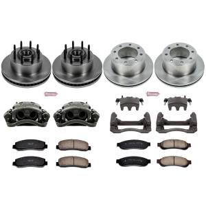 Power Stop - Power Stop Z17 DIRECT REPLACEMENT KIT: ROTORS,  CERAMIC PADS - KCOE5590 - Image 2