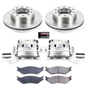 Power Stop - Power Stop Z17 DIRECT REPLACEMENT KIT: ROTORS,  CERAMIC PADS - KCOE5964 - Image 2