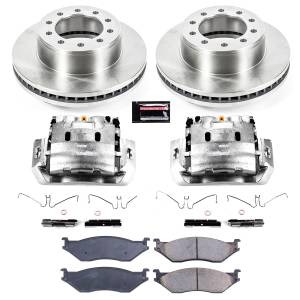 Power Stop - Power Stop Z17 DIRECT REPLACEMENT KIT: ROTORS,  CERAMIC PADS - KCOE5965 - Image 2