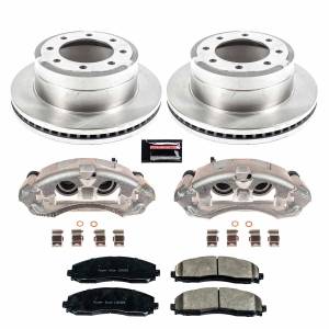 Power Stop - Power Stop Z17 DIRECT REPLACEMENT KIT: ROTORS,  CERAMIC PADS - KCOE6407A - Image 2