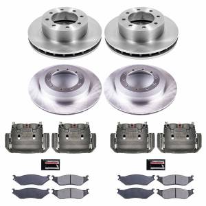 Power Stop - Power Stop Z17 DIRECT REPLACEMENT KIT: ROTORS,  CERAMIC PADS - KCOE6408 - Image 2