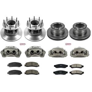 Power Stop - Power Stop Z17 DIRECT REPLACEMENT KIT: ROTORS,  CERAMIC PADS - KCOE6527 - Image 2