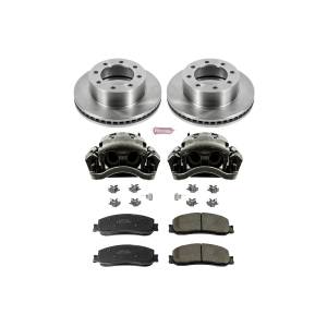 Power Stop - Power Stop Z17 DIRECT REPLACEMENT KIT: ROTORS,  CERAMIC PADS - KCOE6545 - Image 2