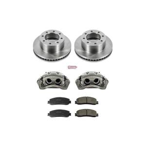 Power Stop - Power Stop Z17 DIRECT REPLACEMENT KIT: ROTORS,  CERAMIC PADS - KCOE6545A - Image 2