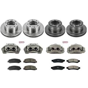 Power Stop - Power Stop Z17 DIRECT REPLACEMENT KIT: ROTORS,  CERAMIC PADS - KCOE6546 - Image 2