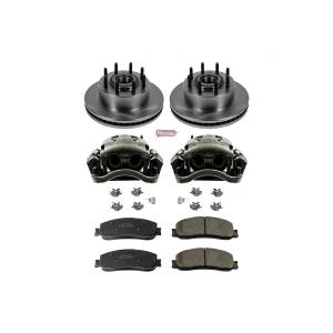 Power Stop - Power Stop Z17 DIRECT REPLACEMENT KIT: ROTORS,  CERAMIC PADS - KCOE6550 - Image 2