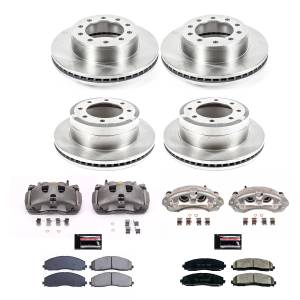 Power Stop Z17 DIRECT REPLACEMENT KIT: ROTORS,  CERAMIC PADS - KCOE8028