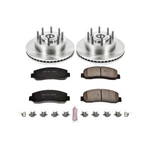 Power Stop - Power Stop Z17 DIRECT REPLACEMENT KIT: ROTORS - KOE1796 - Image 2