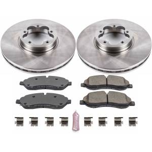 Power Stop - Power Stop Z17 DIRECT REPLACEMENT KIT: ROTORS - KOE7148 - Image 2