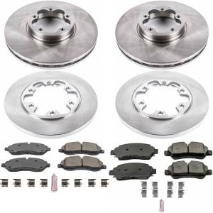 Power Stop - Power Stop Z17 DIRECT REPLACEMENT KIT: ROTORS - KOE7234 - Image 2