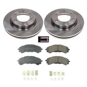 Power Stop - Power Stop Z17 DIRECT REPLACEMENT KIT: ROTORS - KOE8413 - Image 2