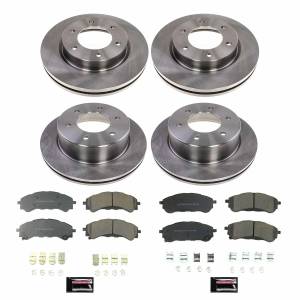 Power Stop - Power Stop Z17 DIRECT REPLACEMENT KIT: ROTORS - KOE8448 - Image 2