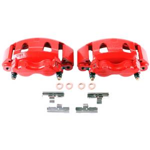 Power Stop - Power Stop HIGH-TEMP RED POWDER COATED CALIPERS (PAIR) - S4614 - Image 2